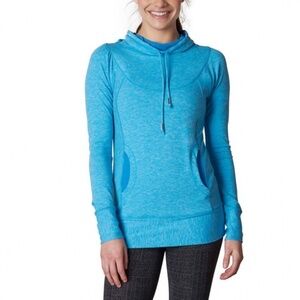 Prana Pullover Sweater Electro Blue Top Small
